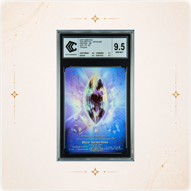 Rise TCG Deep Gemstone 200/200 CCC 9.5
