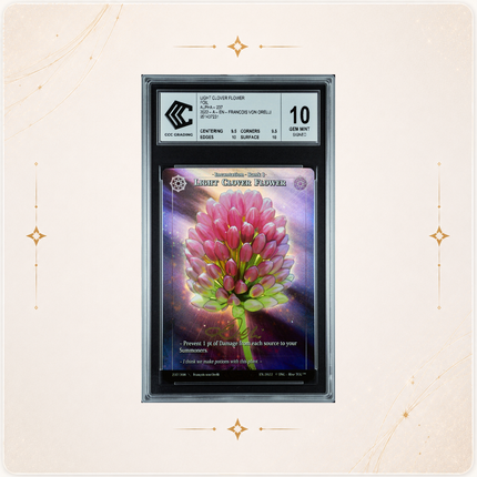 Rise TCG Light Clover Flower SIGNED CCC 10