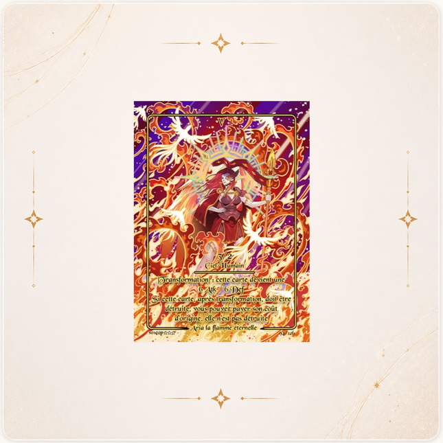 Safir TCG Aria la flamme éternelle