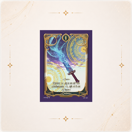 Safir TCG Couteau