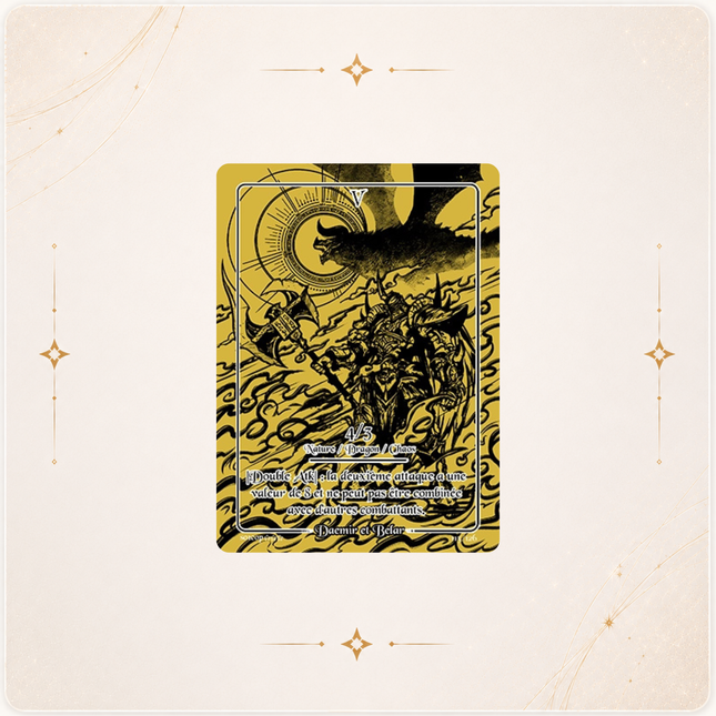 Safir TCG Daemir et Belar