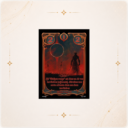Safir TCG Eclipse rouge 2