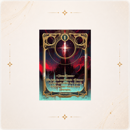 Safir TCG Forteresse noir