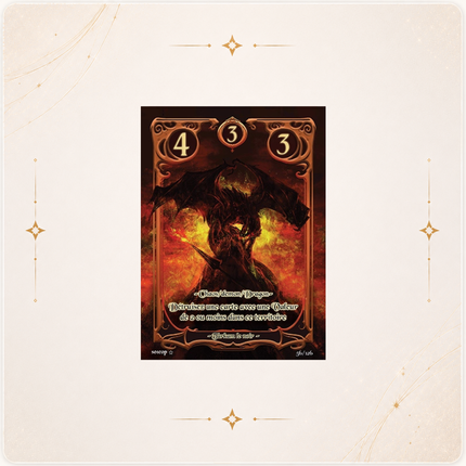 Safir TCG Tarama le noir