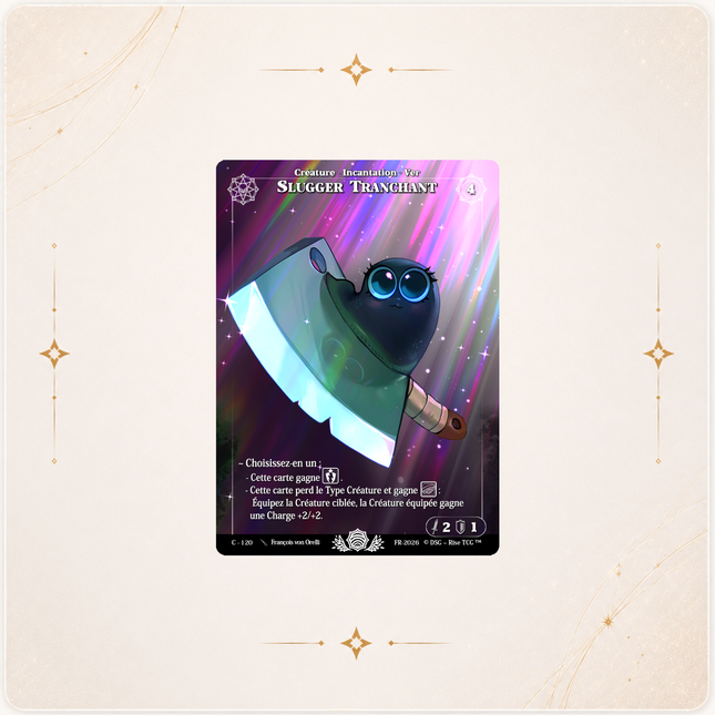 Rise TCG Slugger tranchant