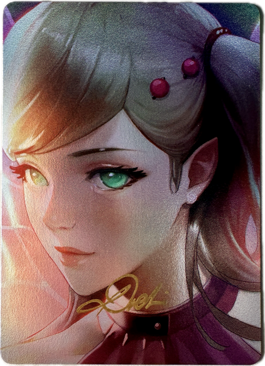 Full Art Vault Pack 2 Aibell rare collectible card with detailed anime-style female character portrait