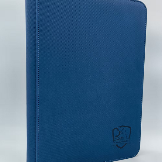 Tyranobox Classeur premium dark blue binder for 360 cards storage and protection