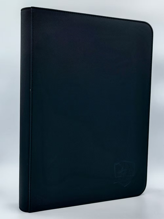 Tyranobox Classeur Premium black binder for 360 cards with durable and elegant design