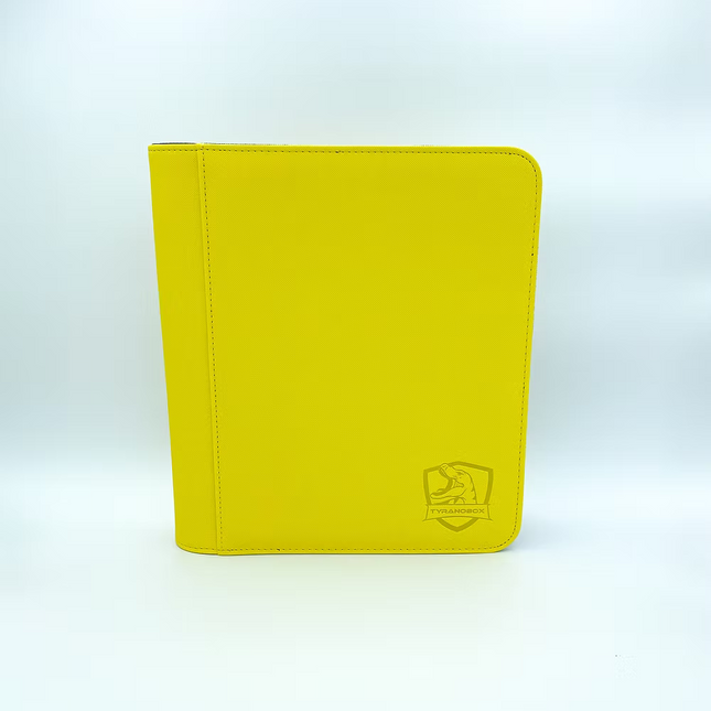 Yellow Tyranobox Classeur TopLoader for 128 cards 2x2 with premium durable design