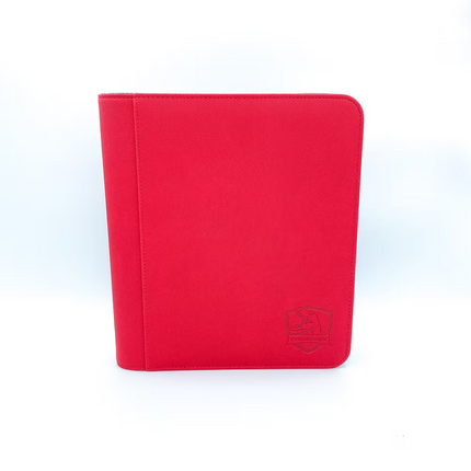 Red Tyranobox Classeur TopLoader card binder for 128 cards 2x2 with premium durable design