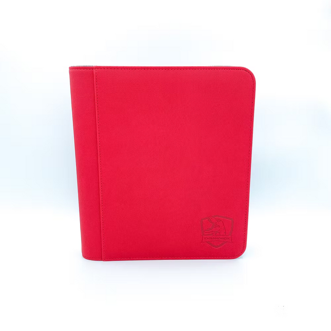 Red Tyranobox Classeur TopLoader card binder for 128 cards 2x2 with premium durable design
