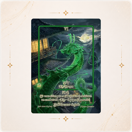 Safir TCG Zubi le coeur de Jade