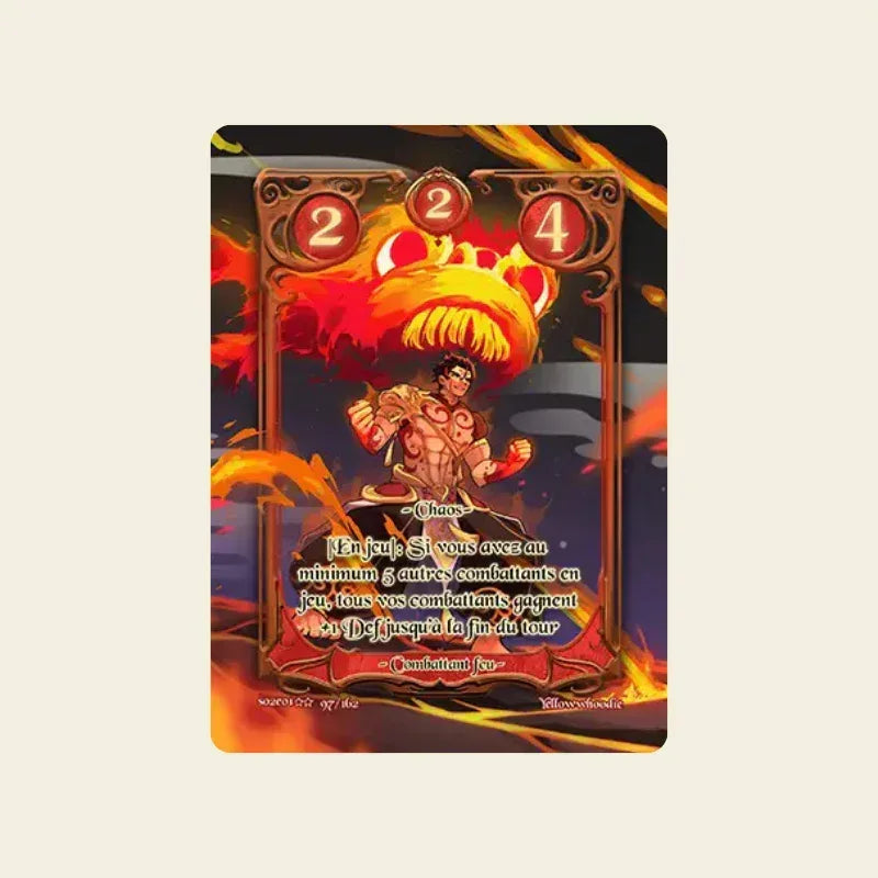 Safir TCG Combattant feu - DavidK Store