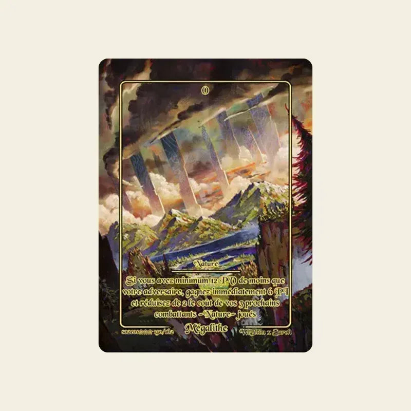 Safir TCG Megalithe - DavidK Store